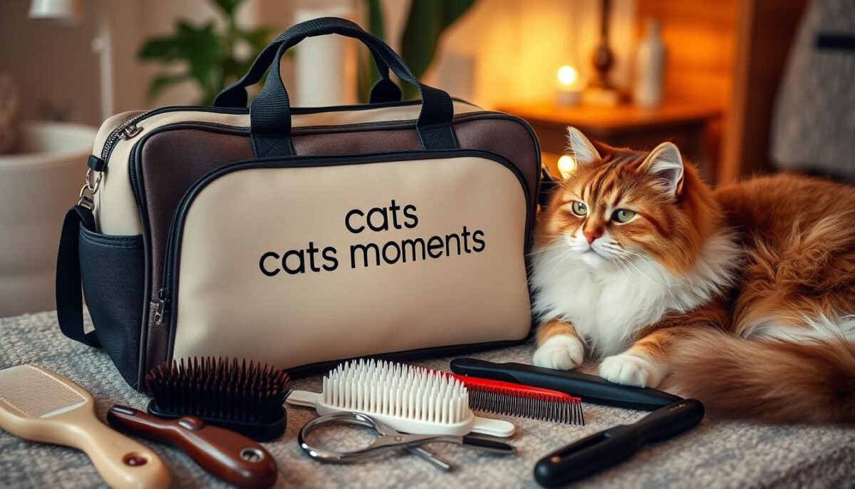 cat groomer tools