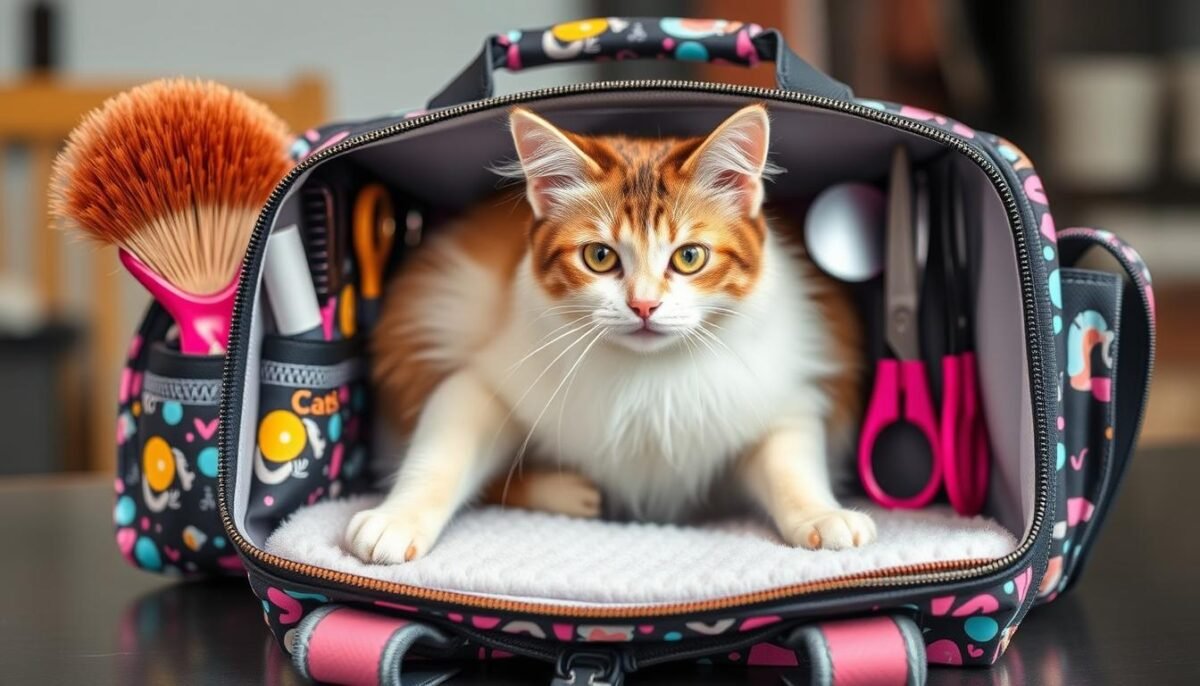 cat grooming bag