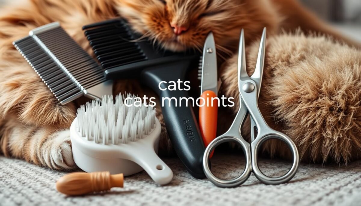 cat grooming tools