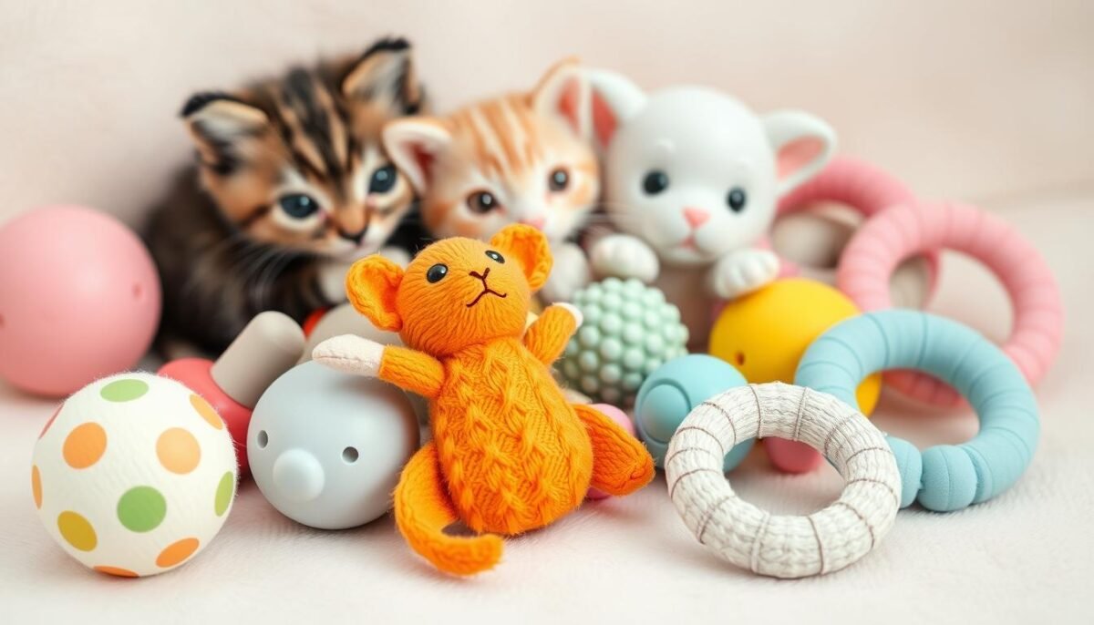 kitten teething toys