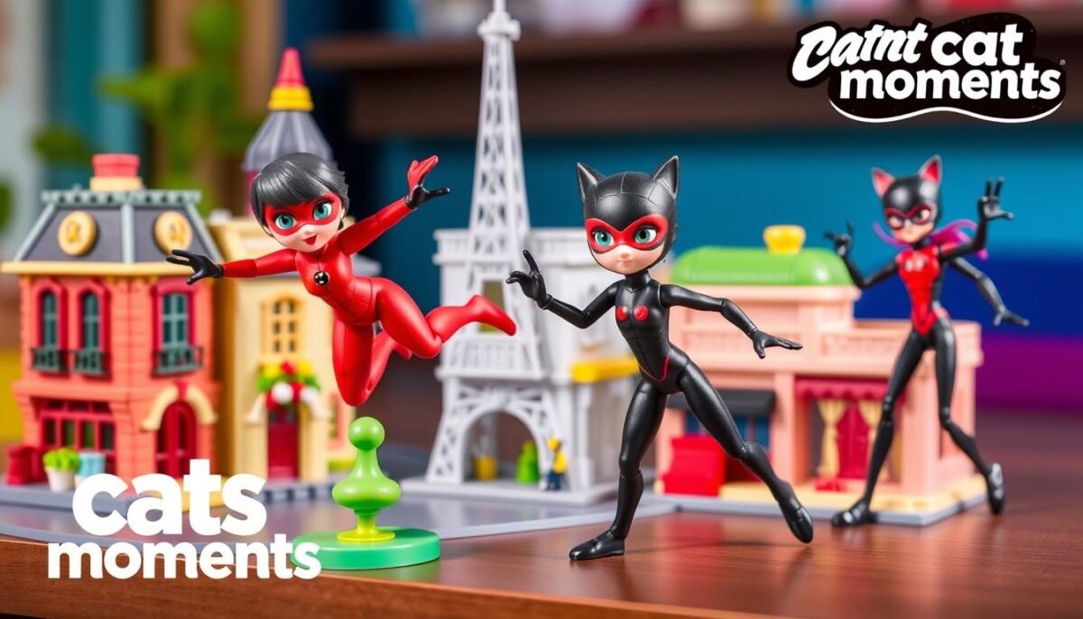 ladybug and cat noir playsets