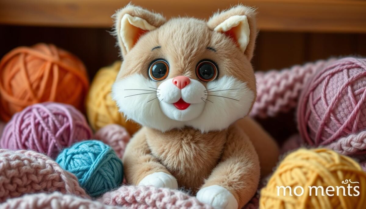 stuffed cat toy