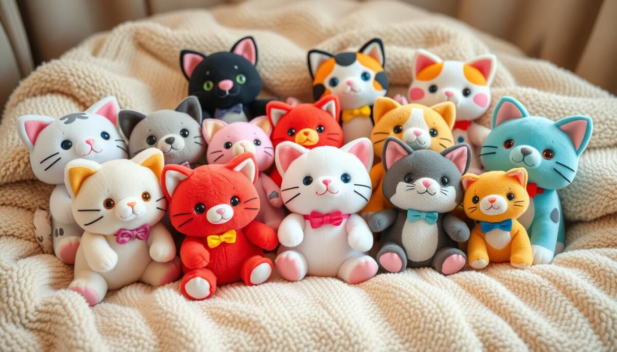 stuffed cat toys