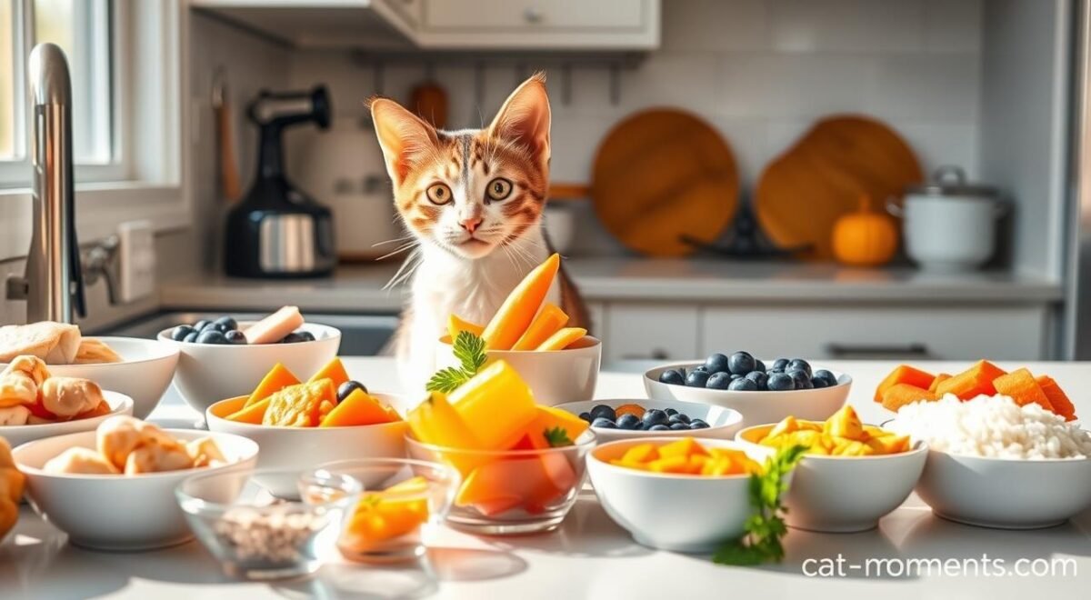 safe human foods for cats