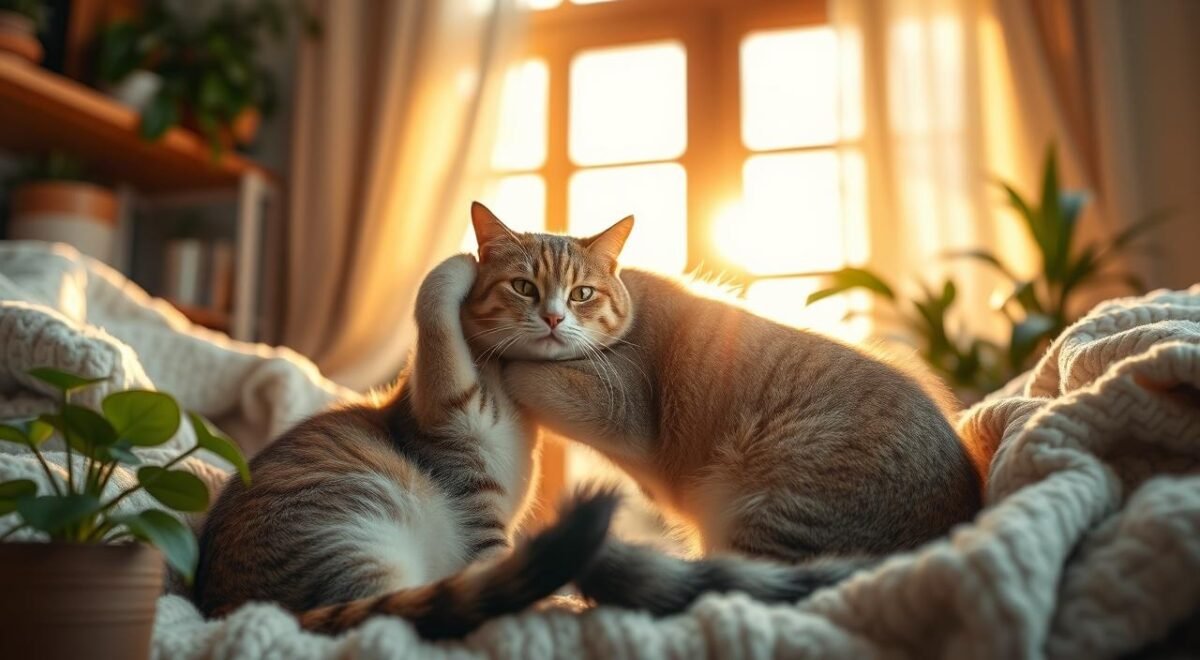 why do cats groom each other ?