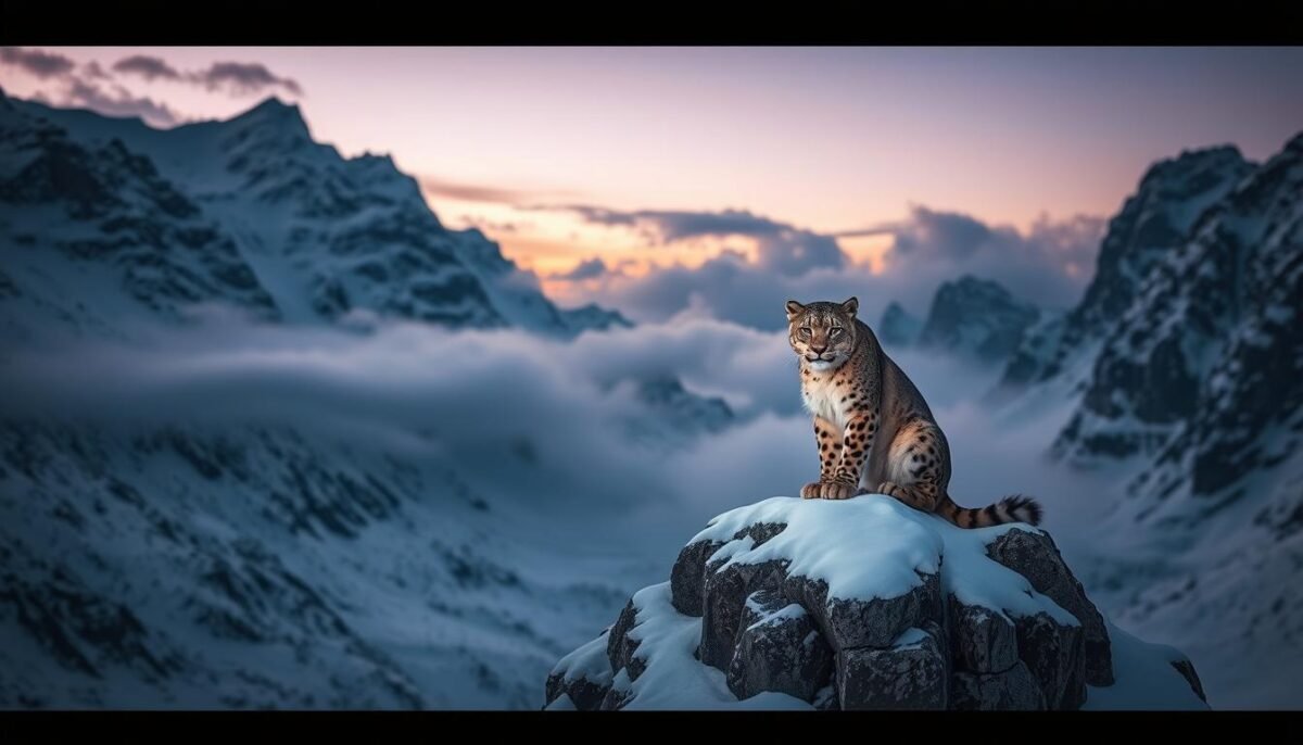 snow leopards