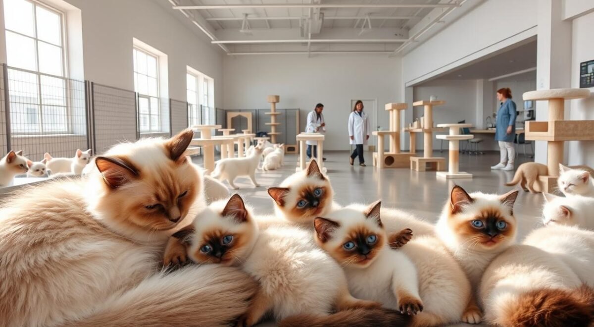 Ragdoll Cat Breeding Facility