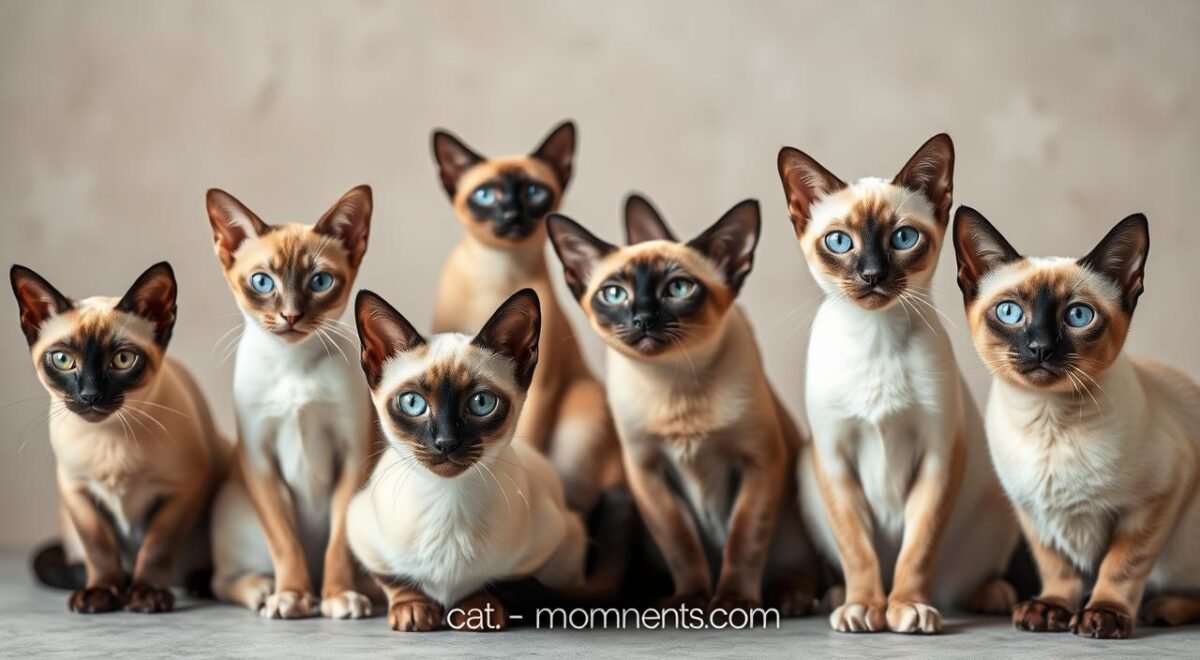 Siamese Cat Breed Variations